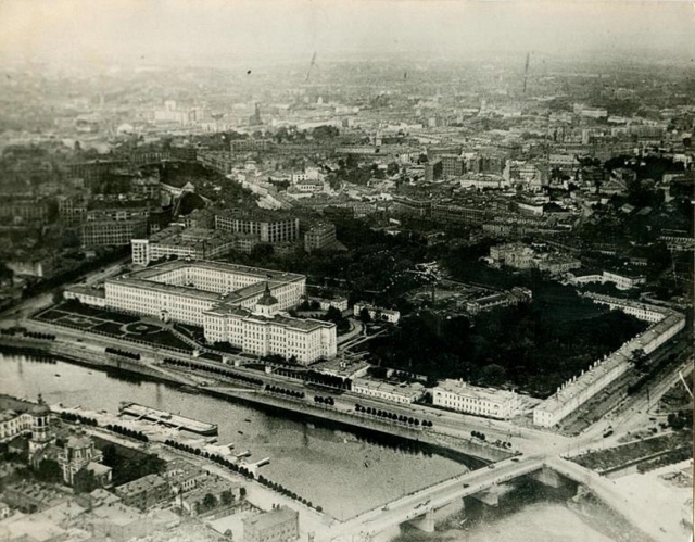 Панорама Москвы. 1941