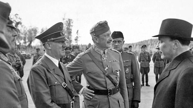 Гитлер и Маннергейм