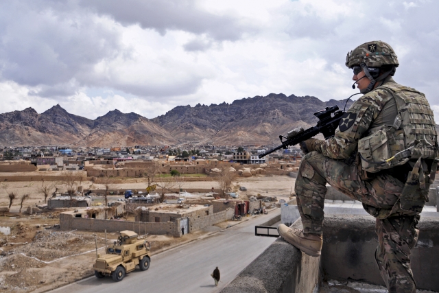 Солдат США. Афганистан 