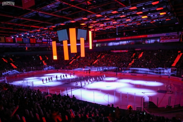 На «Арене-2000» в Ярославле поменяют игровой свет под требования КХЛ