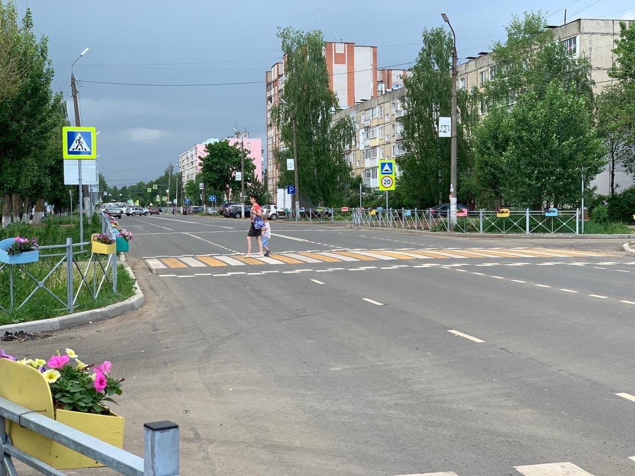 В Тутаевском районе Ярославской области активно идет ремонт дорог