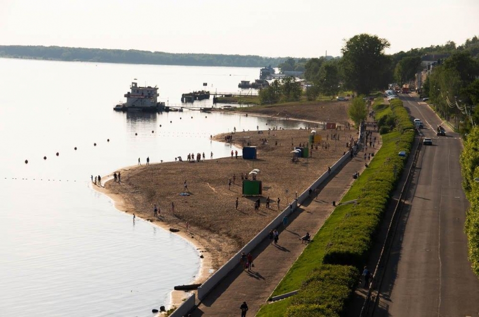 Центральный пляж костромы