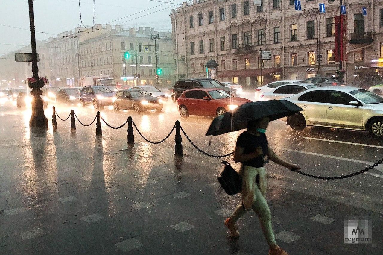 Сильный ветер в санкт петербурге