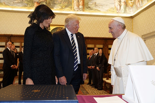 Дональд Трамп в Ватикане