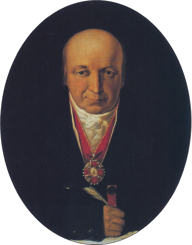 Александр Баранов. Портрет работы Михаила Тиханова. 1818
