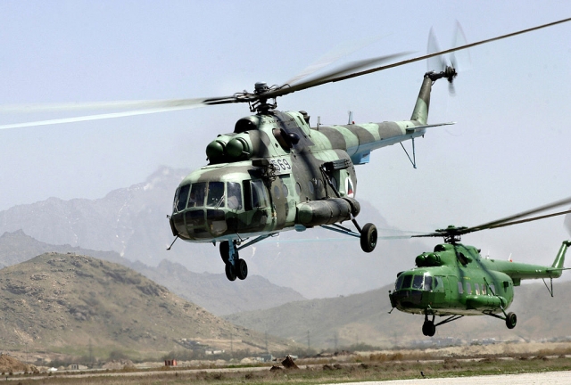 Вертолёты ВВС Афганистана
