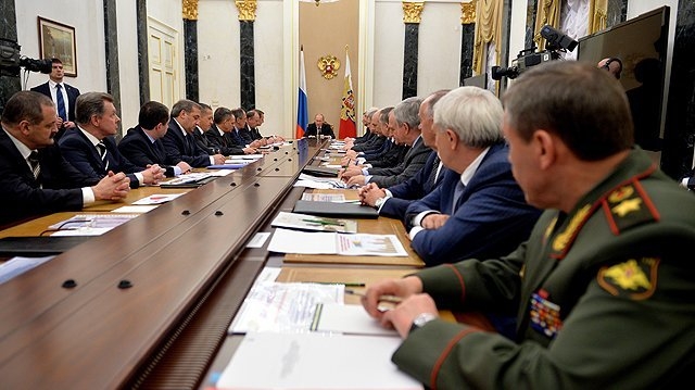 Заседание Совета Безопасности. Москва 