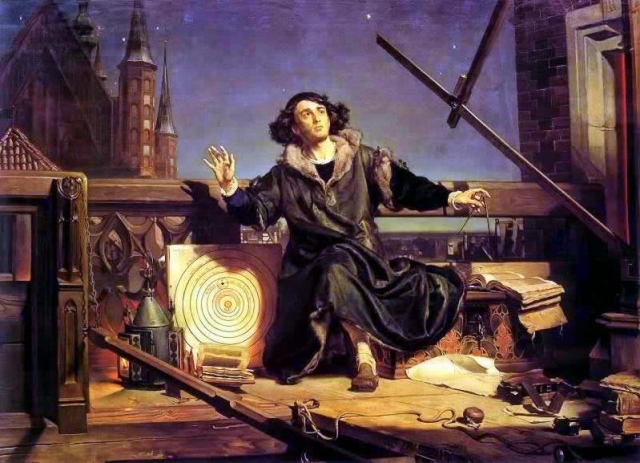 Ян Матейко. Коперник. Беседа с Богом. 1873