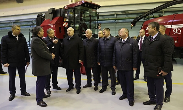 Александр Лукашенко посетил Гомель. 20 ноября 2020 