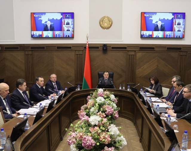 Заседание президиума белорусского правительства, 1 декабря 2020 года 