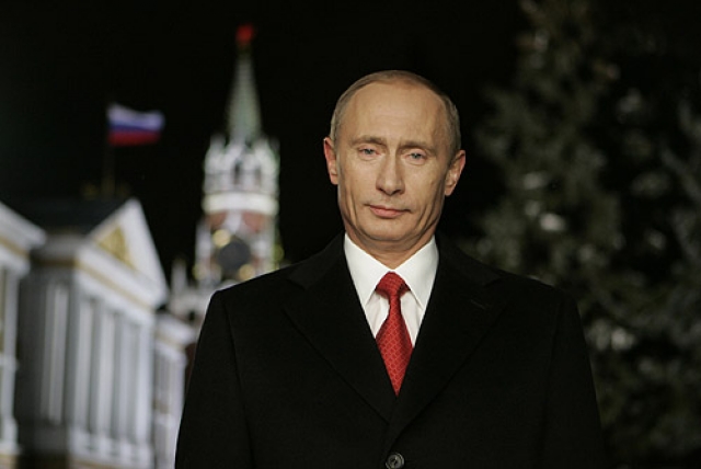 Новогоднее обращение Путина транслировалось из штаба Южного военного округа в Ростове-на-Дону