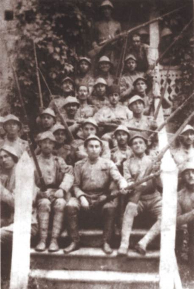 Азербайджанские солдаты. Карабах. 1919
