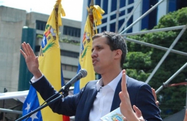 Лидер оппозиции в Венесуэле Хуан Гуайдо