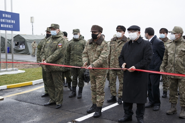Открытие российско-турецкого центра по контролю за перемирием в поствоенном регионе, расположенном не далее 30 км от Степанакерта. 30 января 2021 года