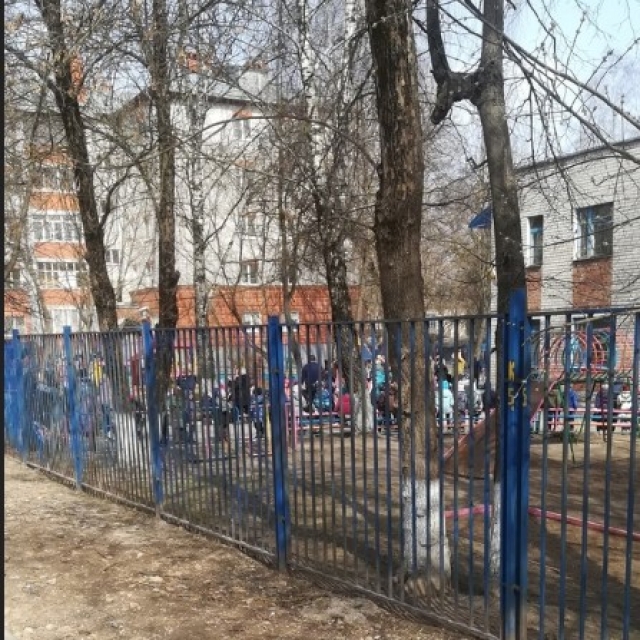 Эвакуация в детском саду.