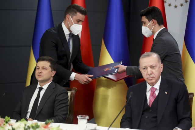 Встреча президента Украины Владимира Зеленского и президента Турции Реджепа Эрдогана