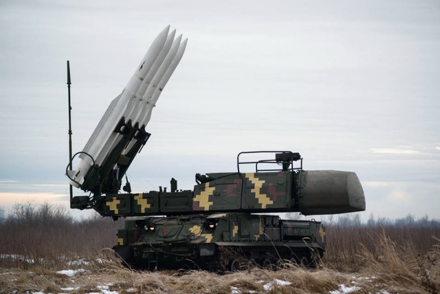 Зенитный ракетный комплекс ПВО б. УССР 9К37 «Бук»