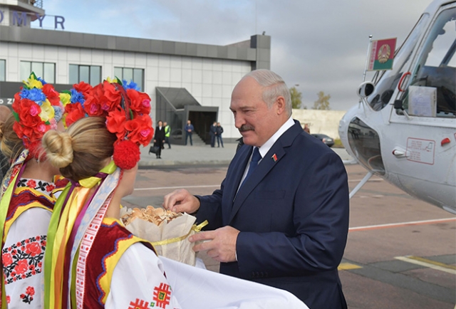 Александр Лукашенко на Украине. 2019