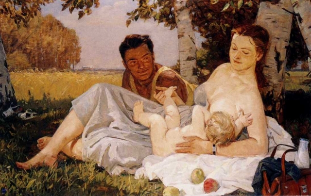 Дементий Шмаринов. Семья. 1957