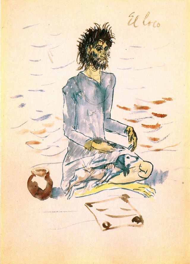 Пабло Пикассо. Безумец. 1904