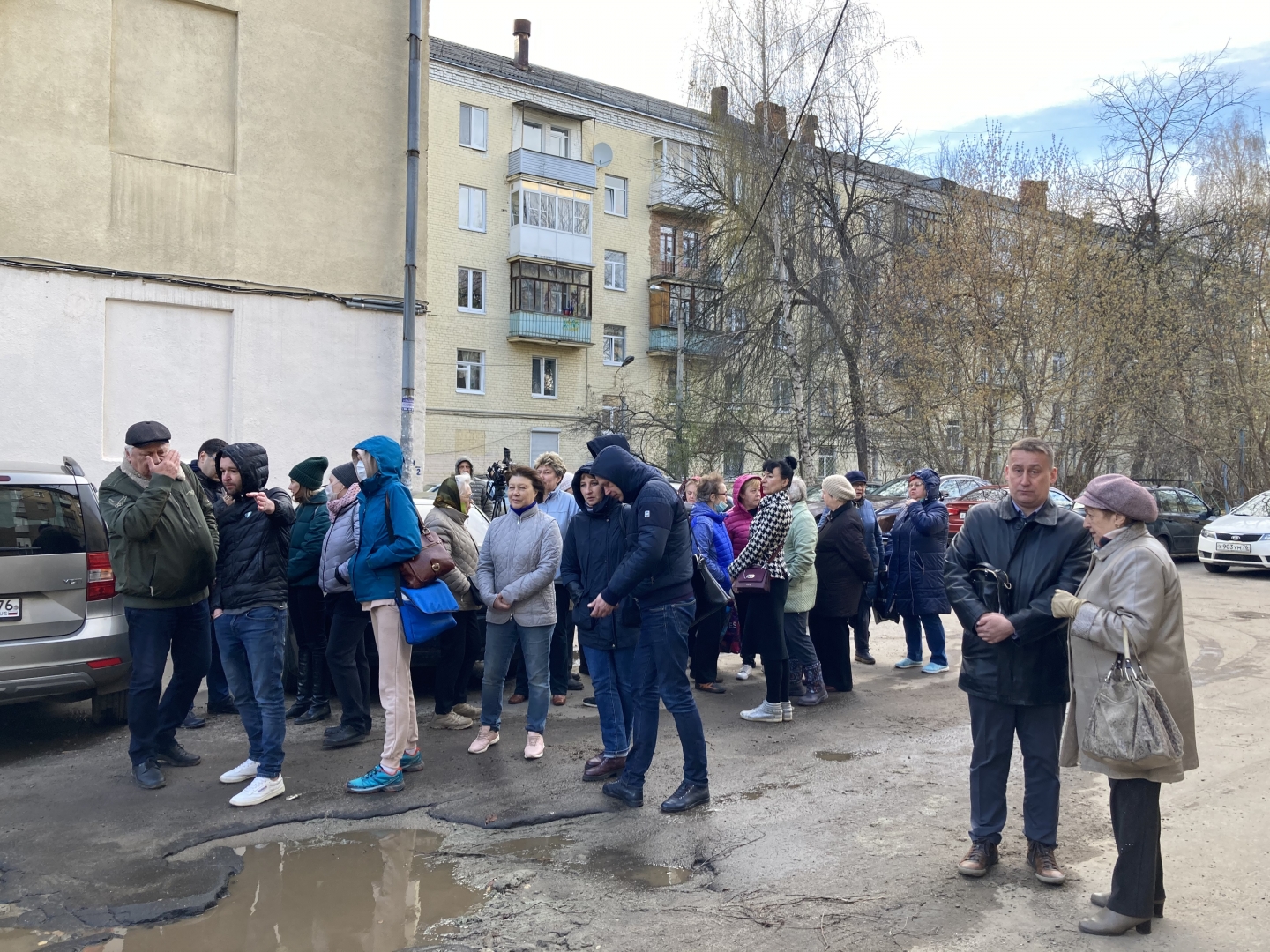 Жители многоэтажек в Ярославле протестуют против точечной застройки