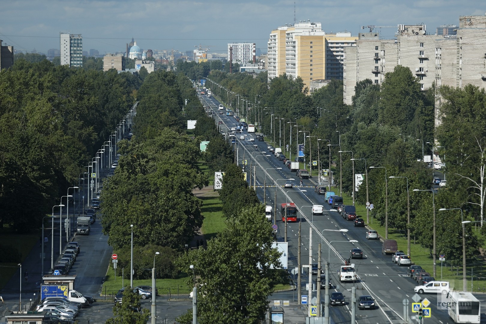 Двухъярусная развязка ШМСД пройдет над Московским проспектом в Петербурге