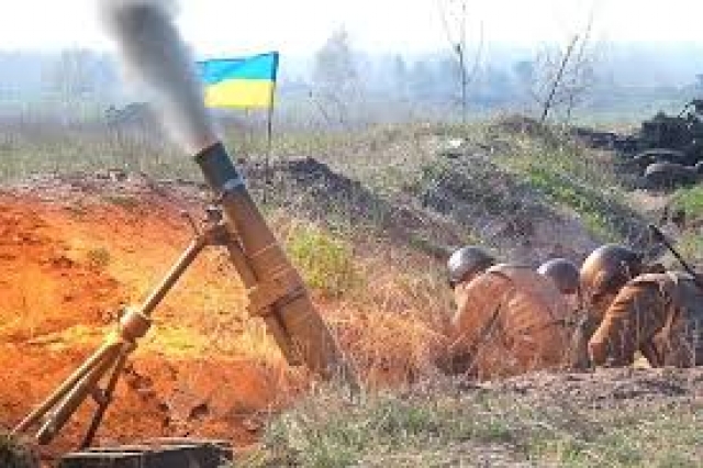 ВСУ. Миномет 