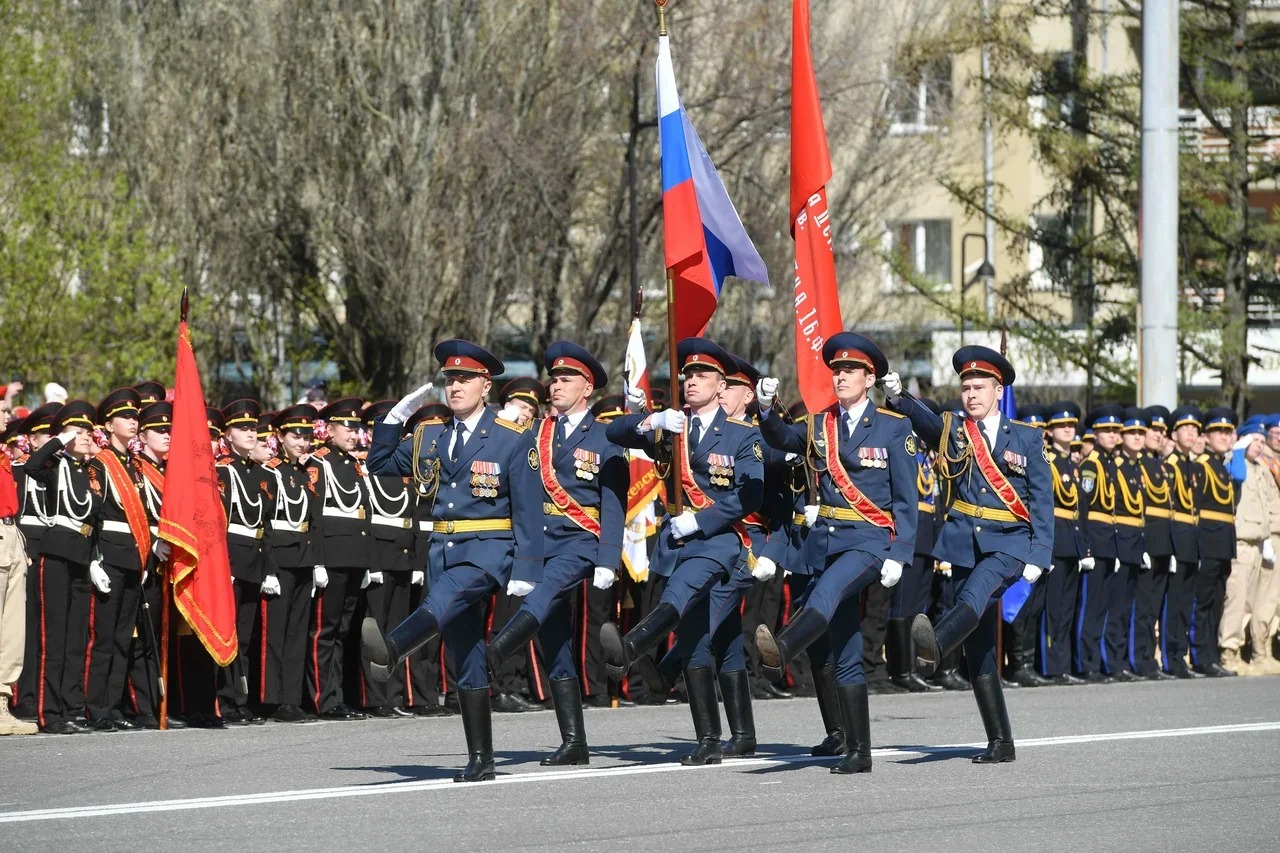 В Ижевске завершился парад Победы