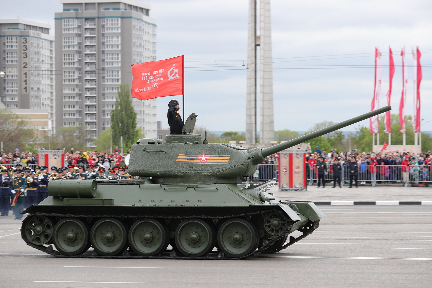 Ростов на дону в день победы