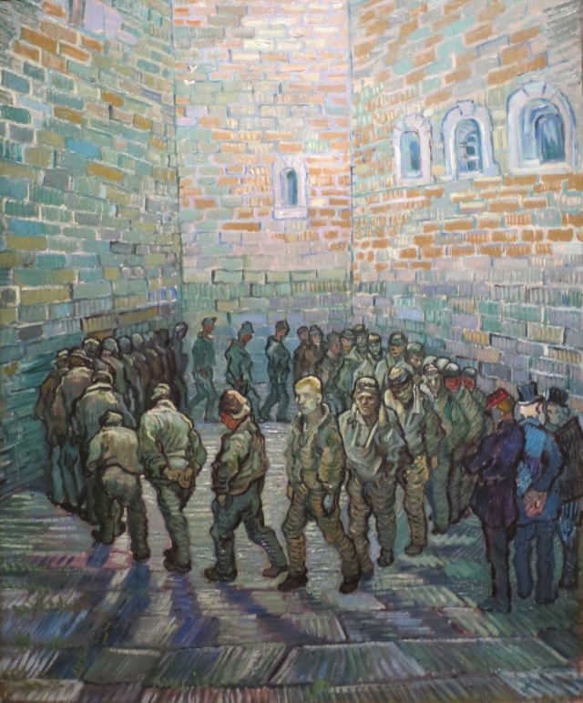 Винсент Ван Гог. Прогулка заключённых. 1890