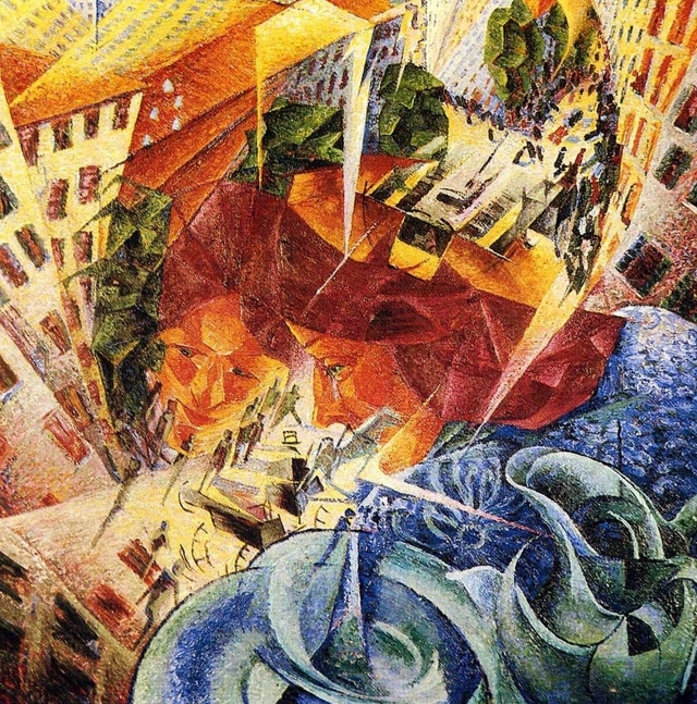 Умберто Боччони. Одновременное видение. 1912