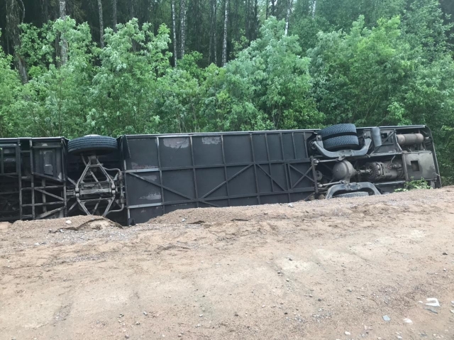ДТП с автобусом в Ленобласти