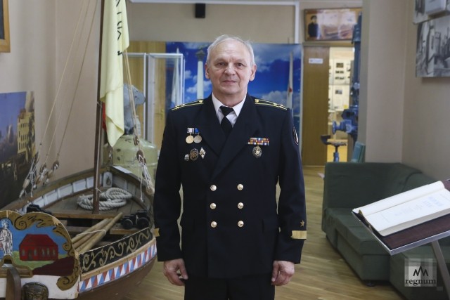 Директор Музея истории Черноморского флота Анатолий Михайлович Фатеев