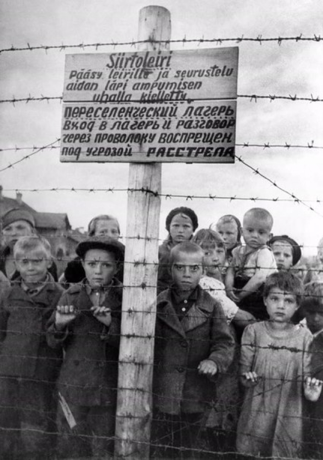 Финский концлагерь для детей. Петрозаводск. 1944