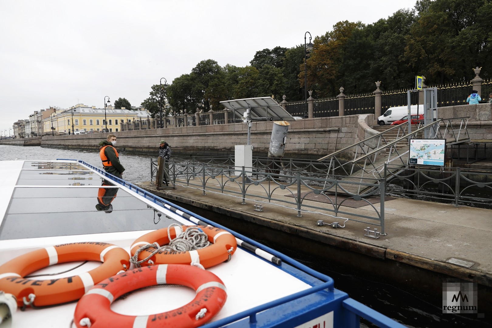 Речной вокзал Петербурга у метро «Пролетарская» реконструируют