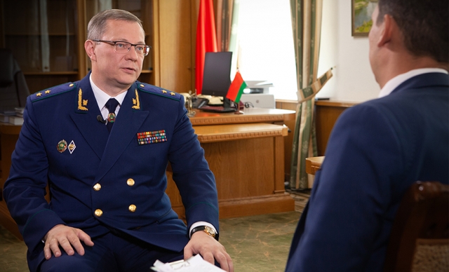 Генпрокурор Белоруссии Андрей Швед 