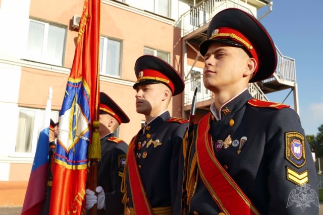 В губернаторской кадетской школе-интернате полиции Кузбасса открылся класс Росгвардии