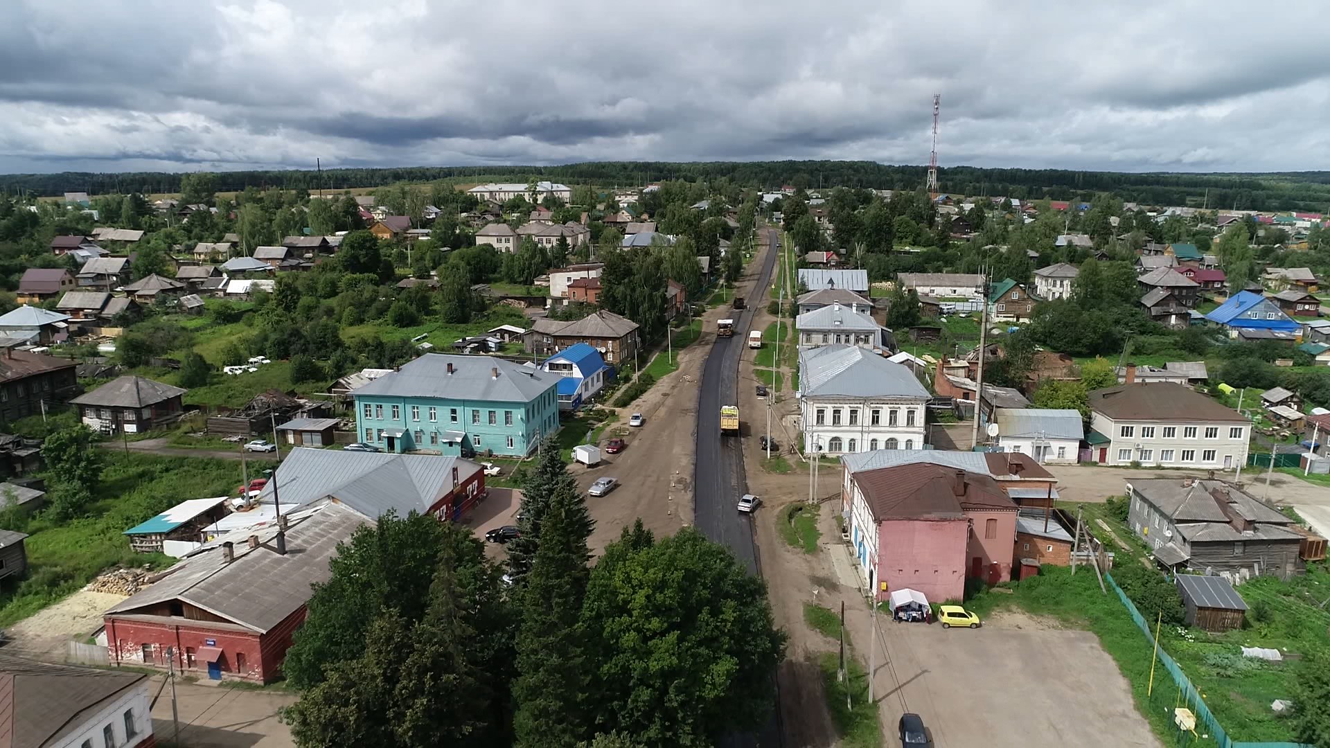 В Парфеньево Костромской области к газу подключены первые 100 домов