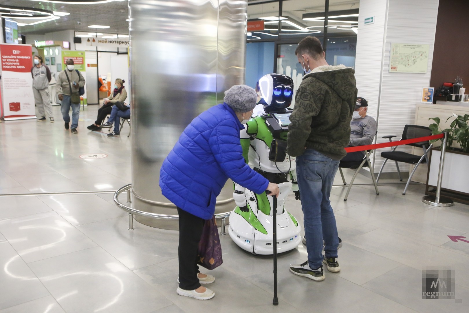 Пункт экспресс-тестирования на коронавирус в центре «Мои документы» на Рязанском проспекте