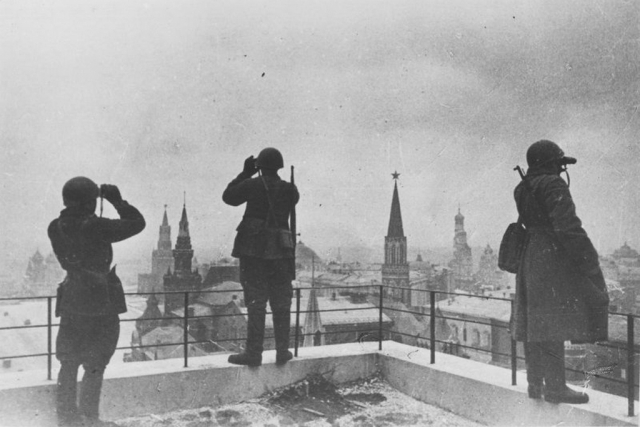 Москва в дни обороны. 1941