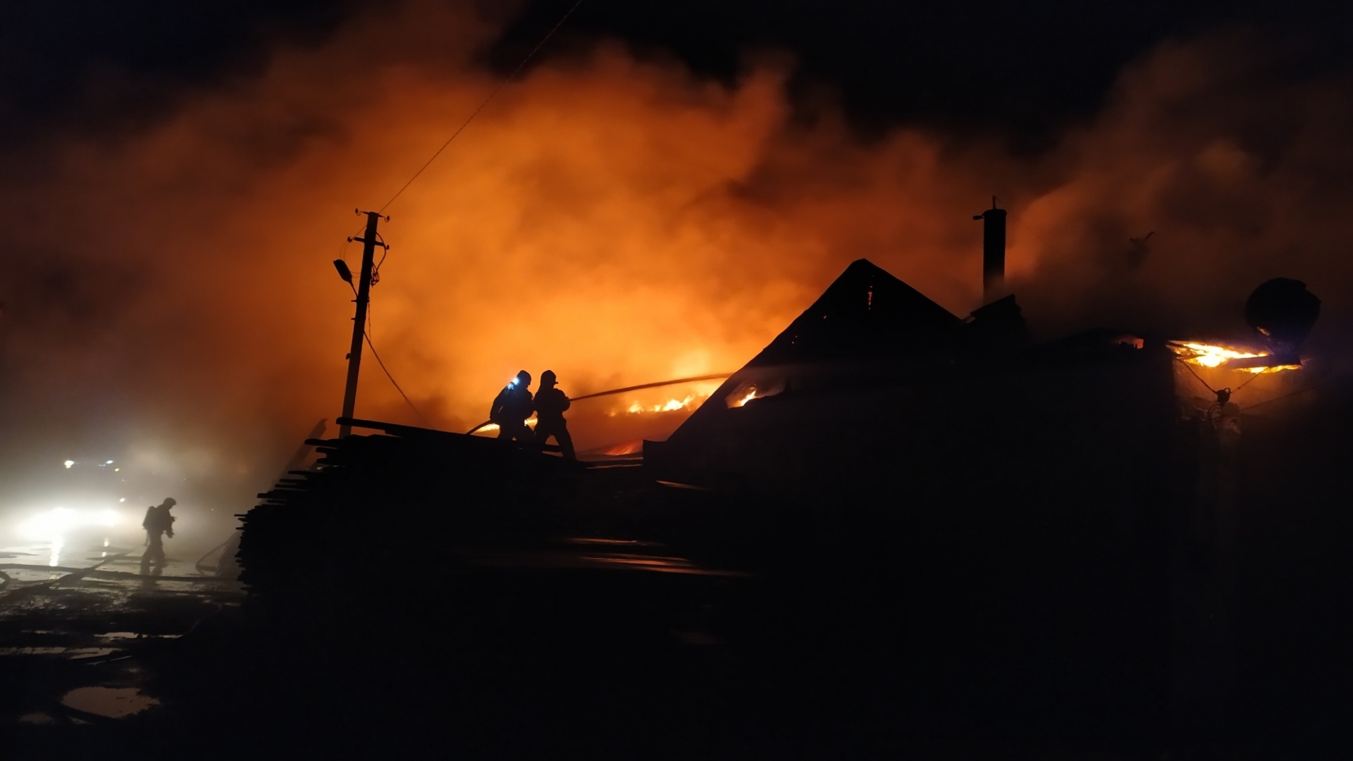 Пожар в Ульяновске Улгран