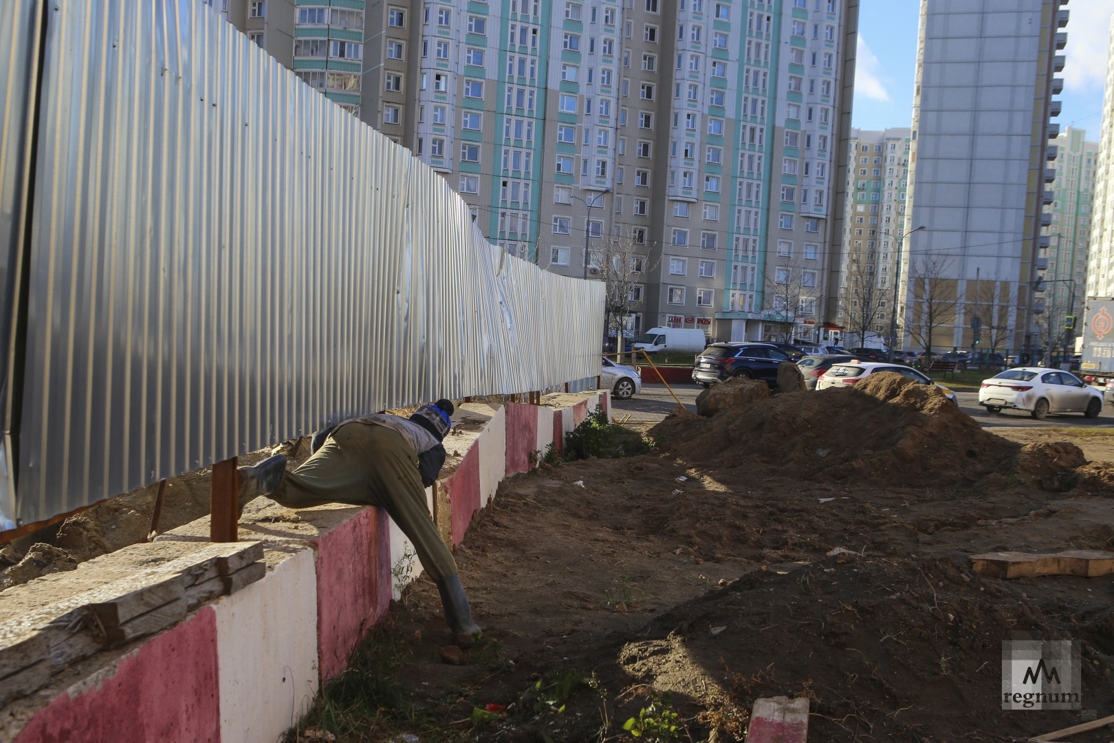 Строительство новых домов. Некрасовка. Москва