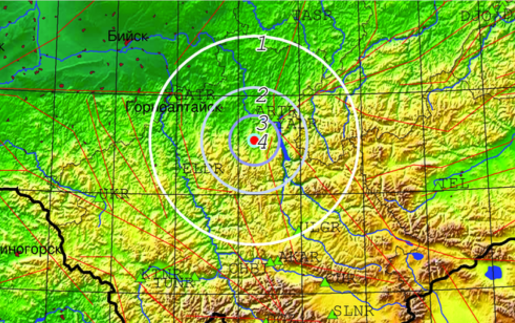 Землетрясение в республике алтай