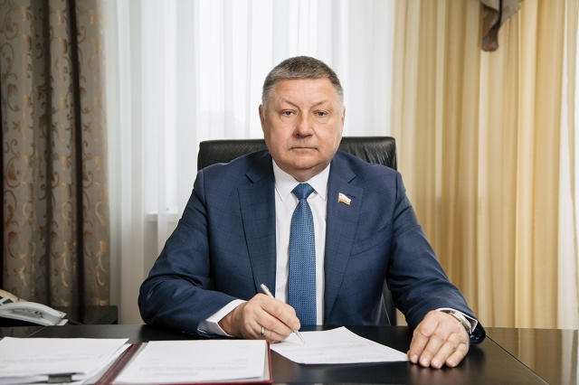 Спикер регионального парламента Александр Романов. 