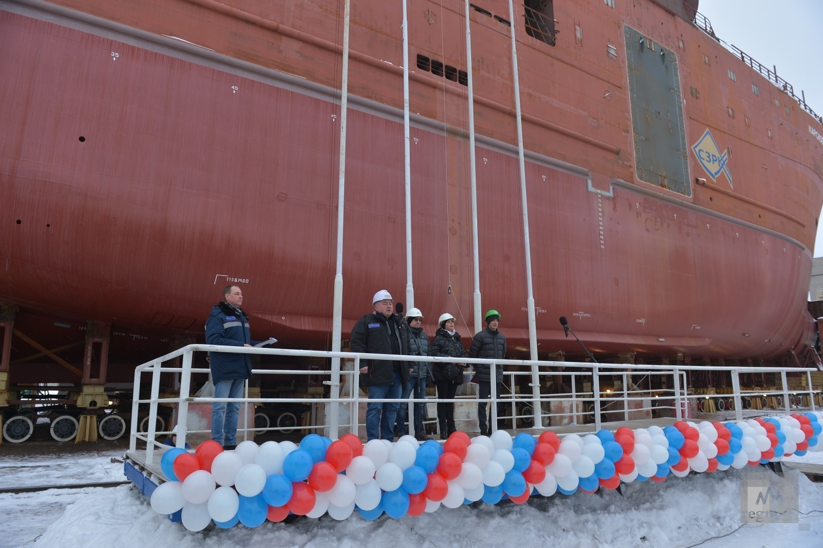 В Выборге спустили на воду рыболовецкое судно «Карское море»