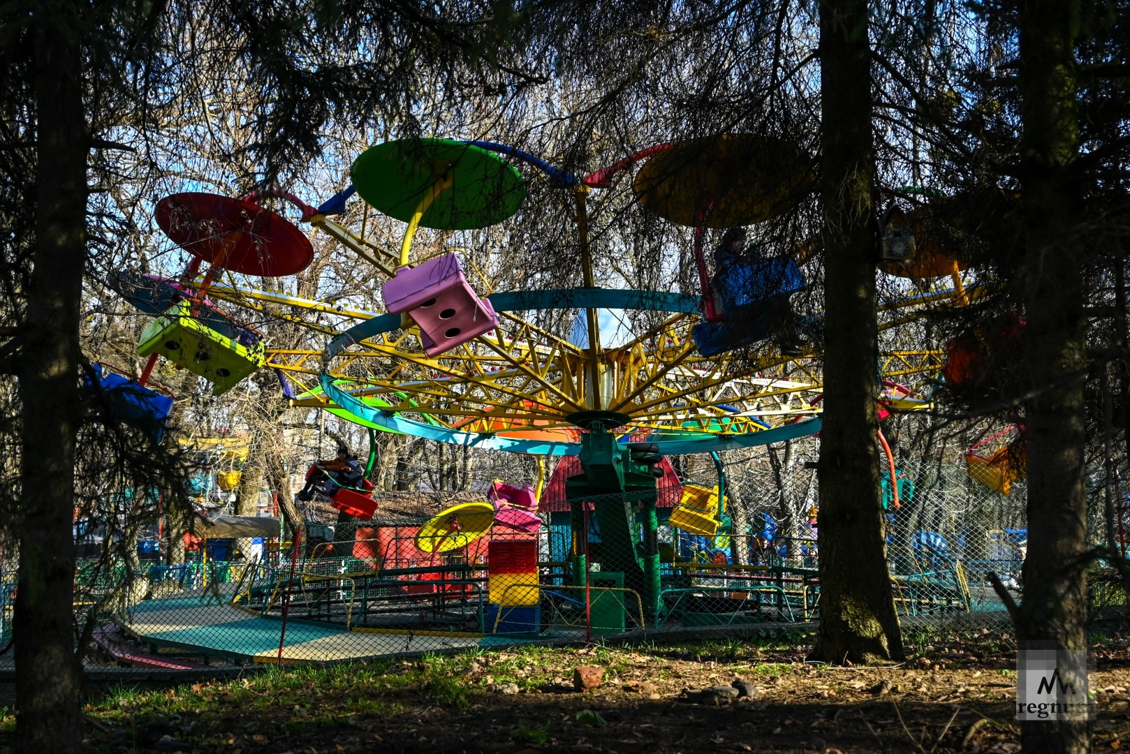 Карусель в Центральном парке, г. Ставрополь