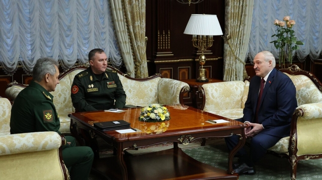 Встреча Лукашенко с Шойгу