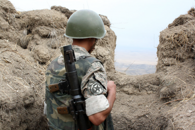 Боевые действия в Нагорном Карабахе