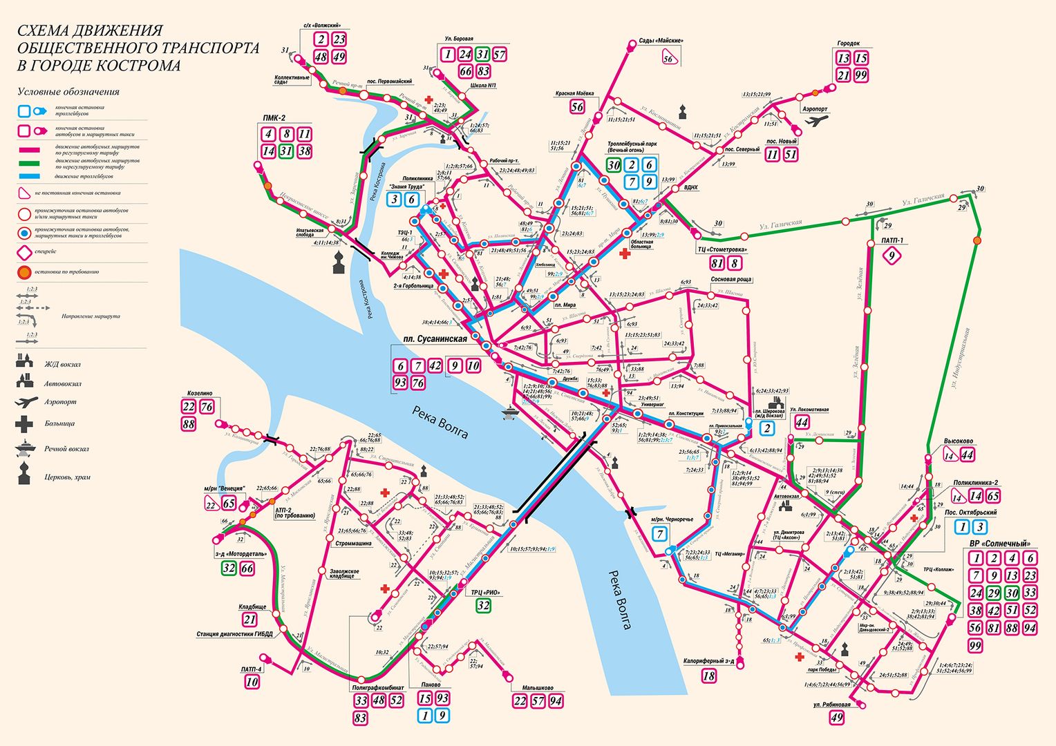 Транспортная карта городского транспорта