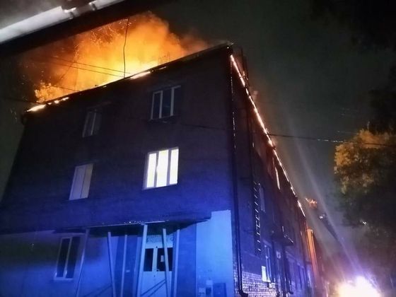 Пожар в родительном отделении Шелеховской районной больницы